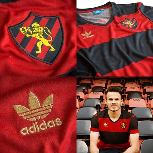 camisa sport retro adidas